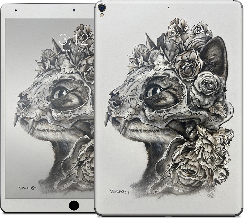 Muerte Cat  iPad Skin