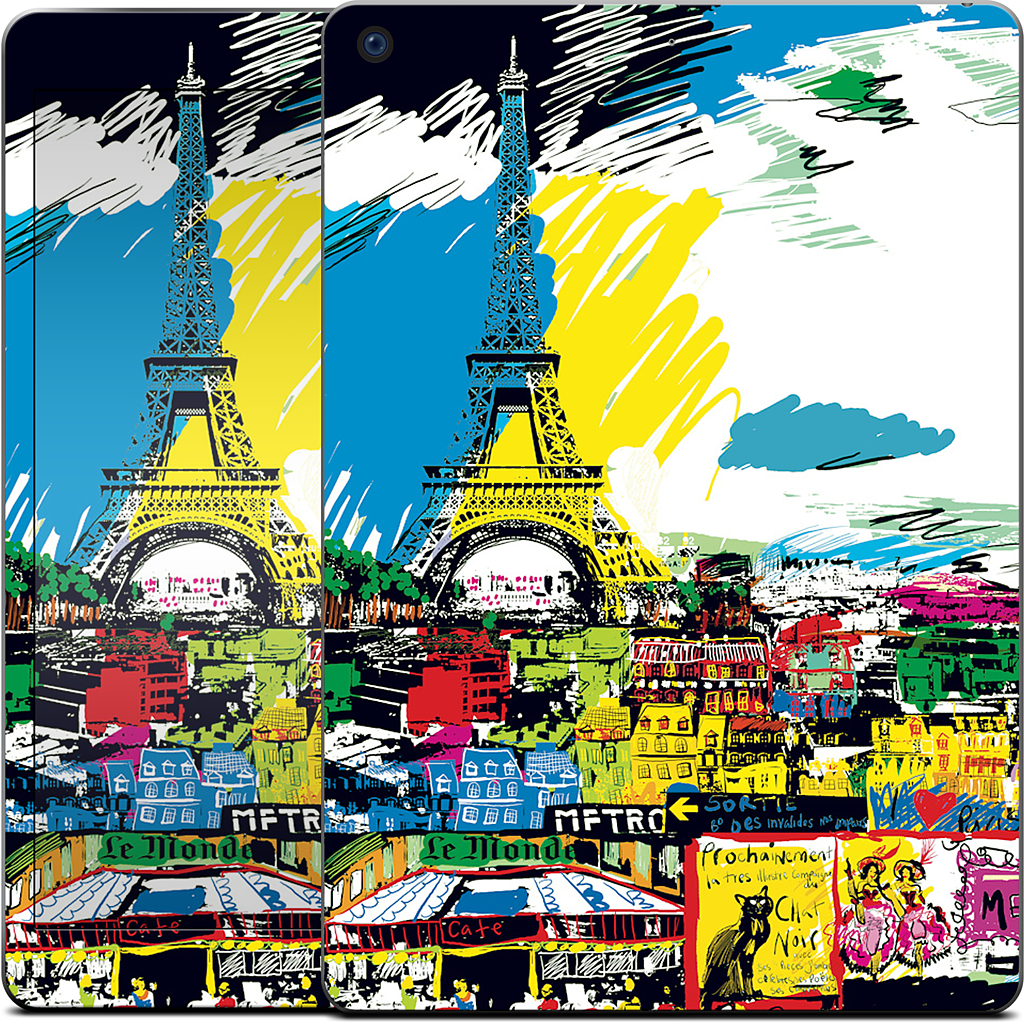 Paris Skyline iPad Skin