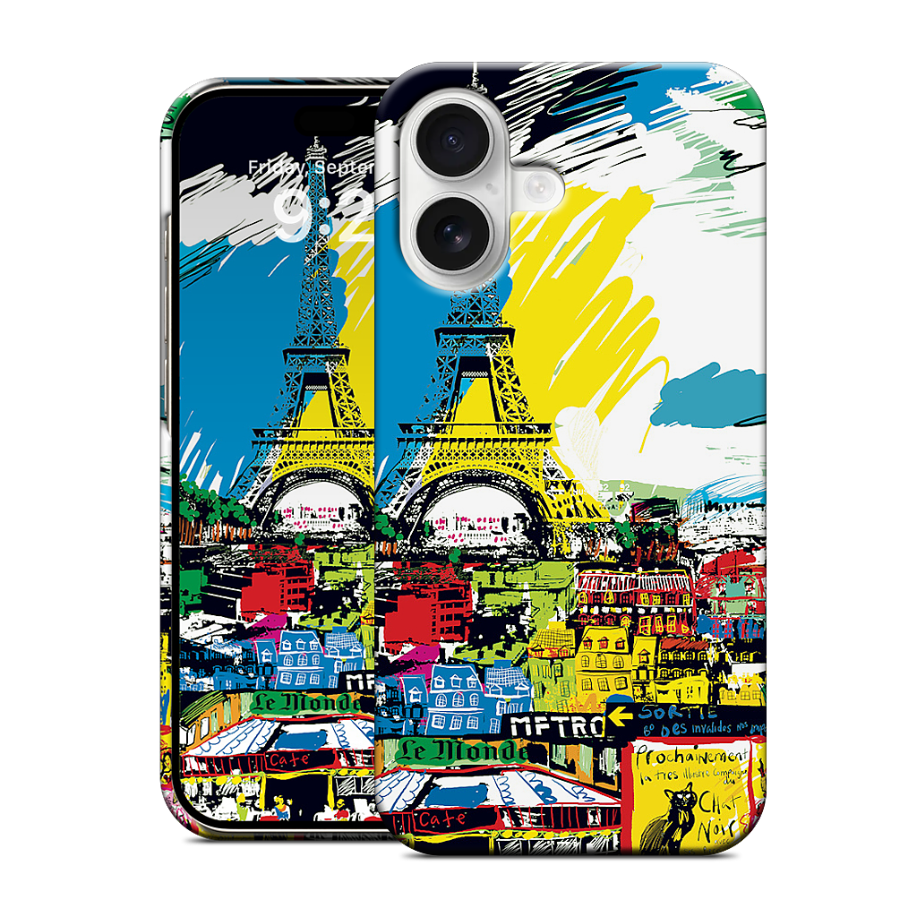 Paris Skyline iPhone Case