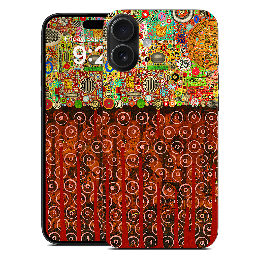 Percolations iPhone Skin