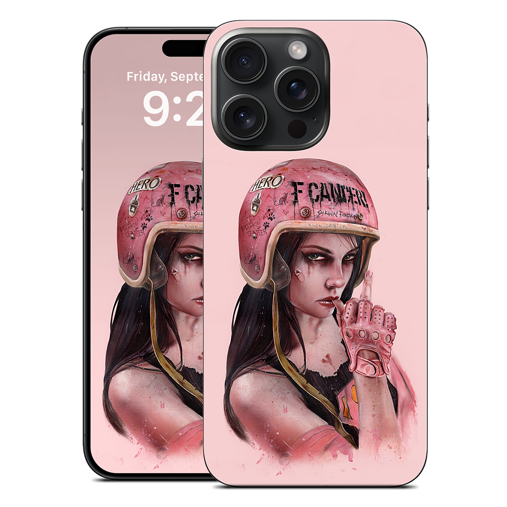 F Cancer iPhone Skin