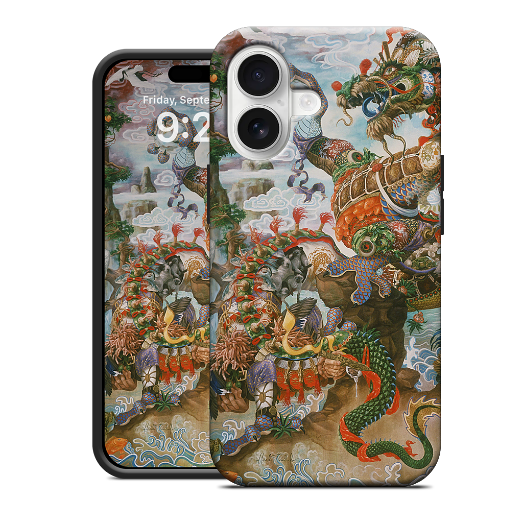 Brewing The Yangze iPhone Case