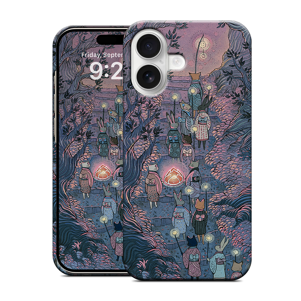 Woodland Procession iPhone Case