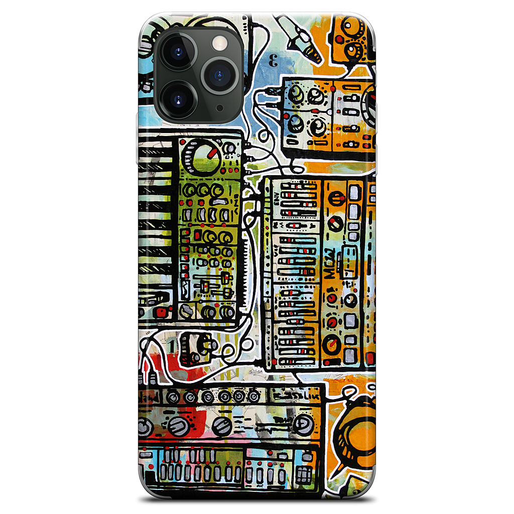 Control Voltages iPhone Skin