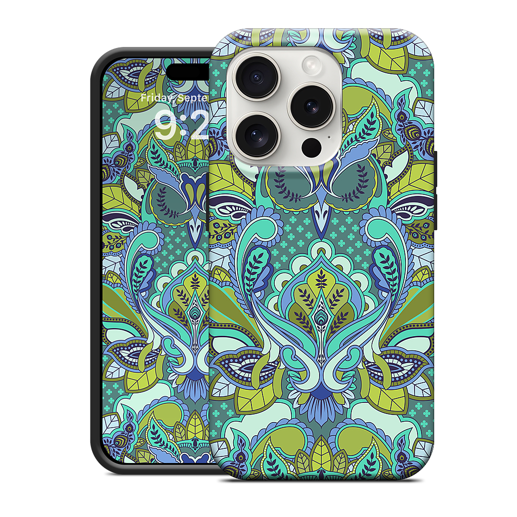 Owl Forget Me Not iPhone Case