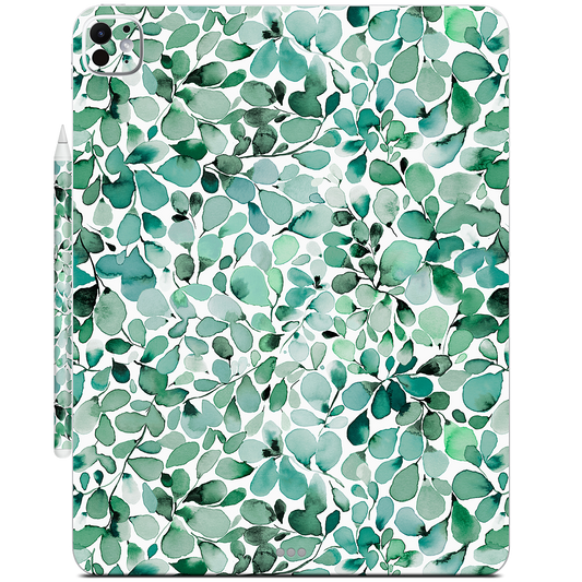 Eucalyptus Leafy Green iPad Skin