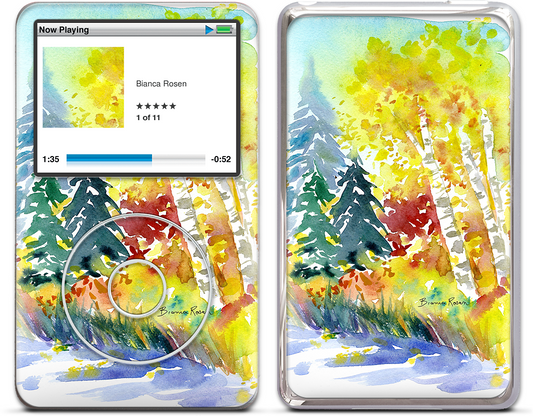 Fall Trees iPod Skin