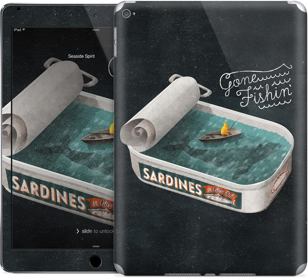 Gone Fishin' iPad Skin