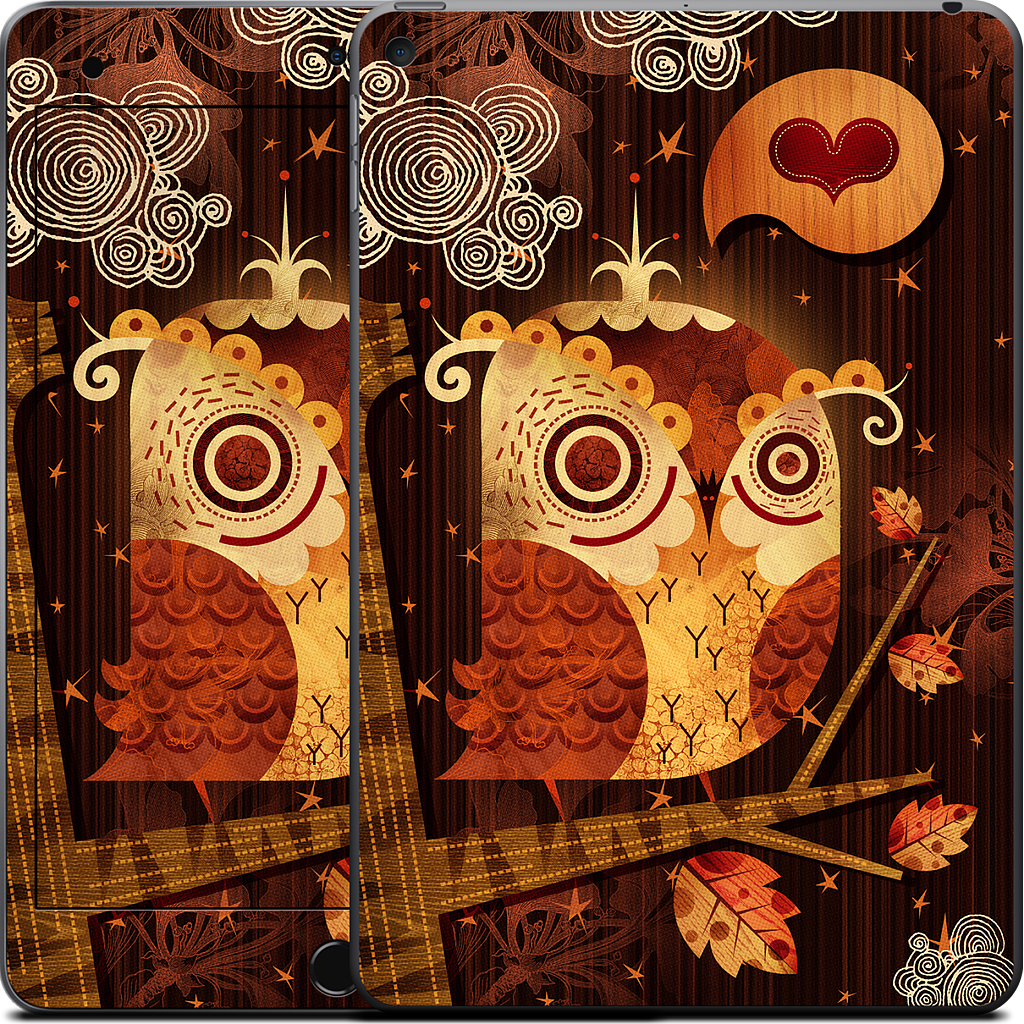 The Enamored Owl iPad Skin