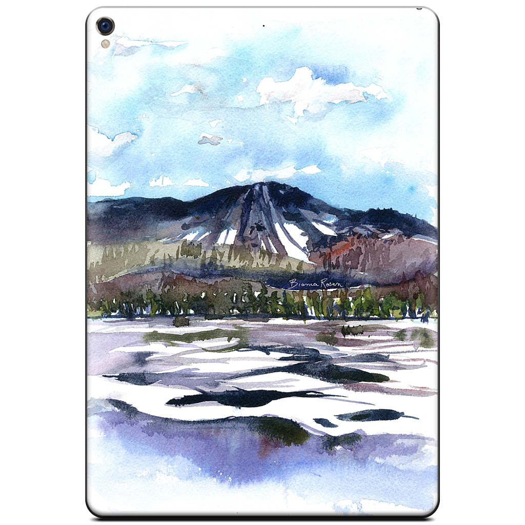 Ski Mountain iPad Skin