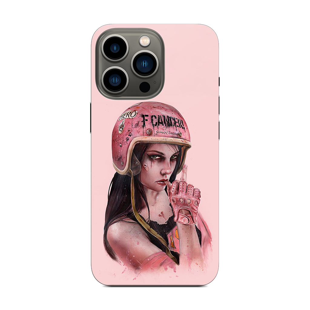 F Cancer iPhone Skin