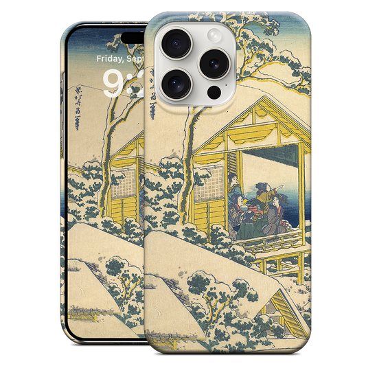 Morning After the Snow at Koishikawa in Edo (Koishikawa yuki no ashita) iPhone Case