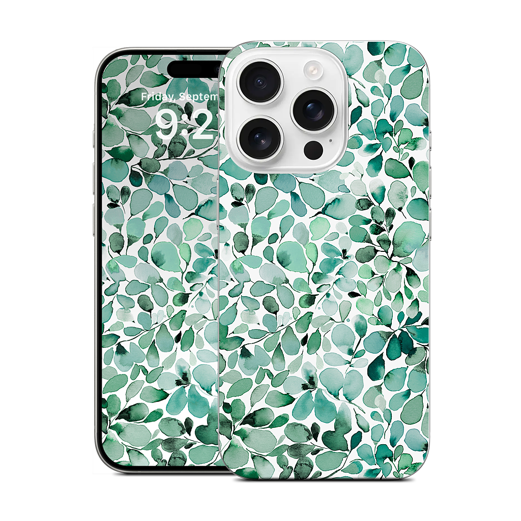 Eucalyptus Leafy Green iPhone Skin
