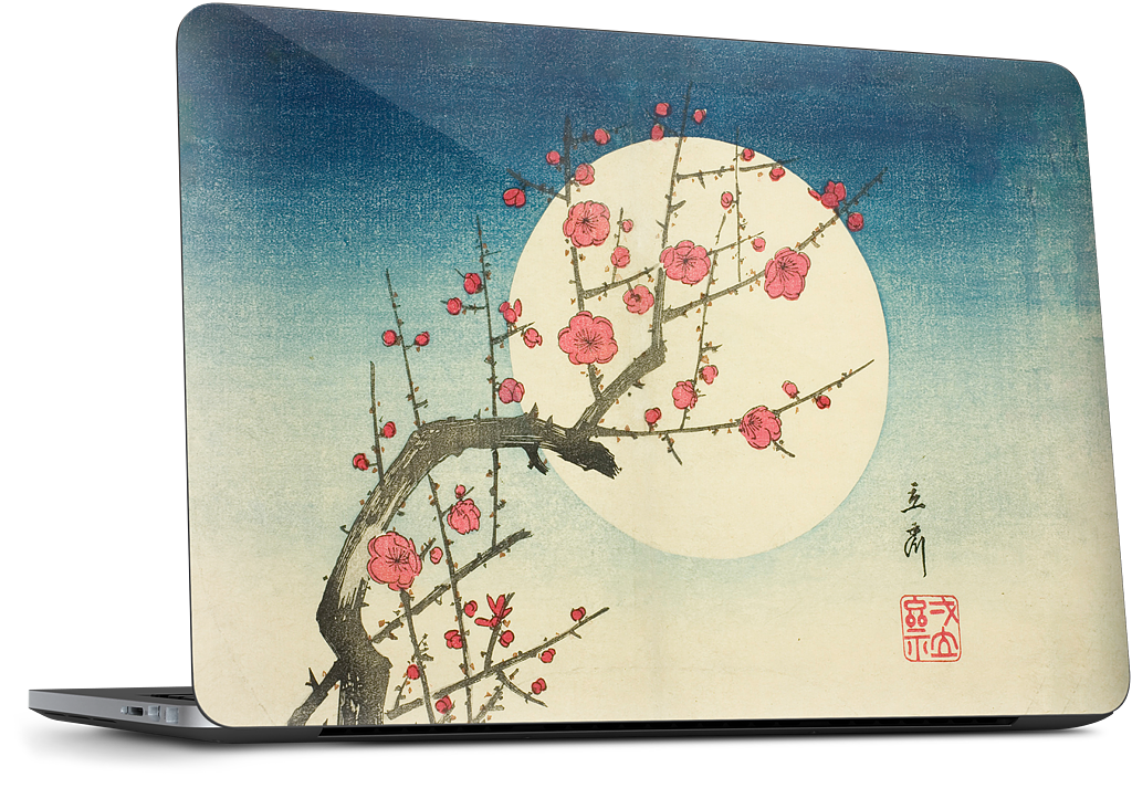 Red Plum Branch Dell Laptop Skin