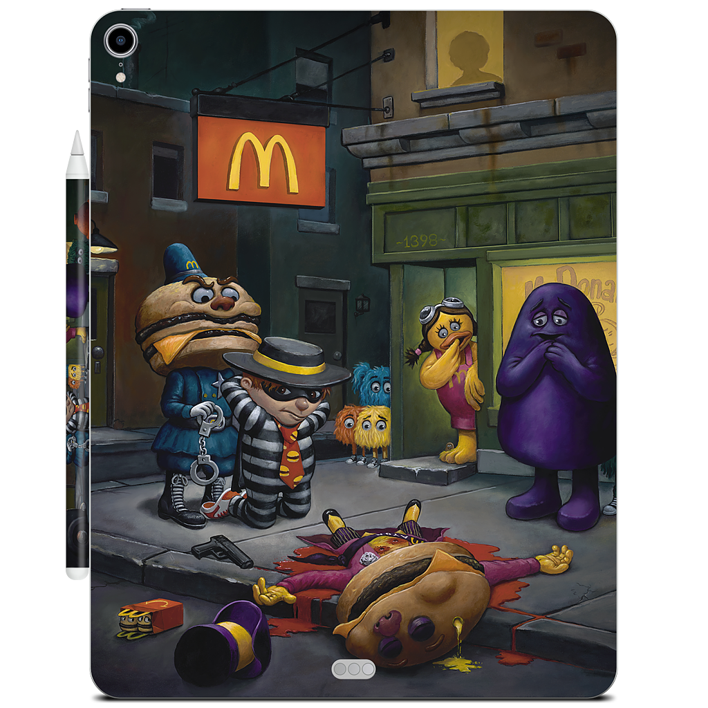 McCheese Gets Greased iPad Skin