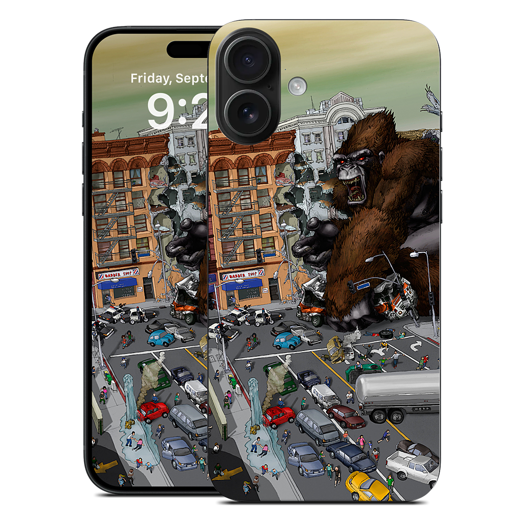 War Of The Monsters iPhone Skin