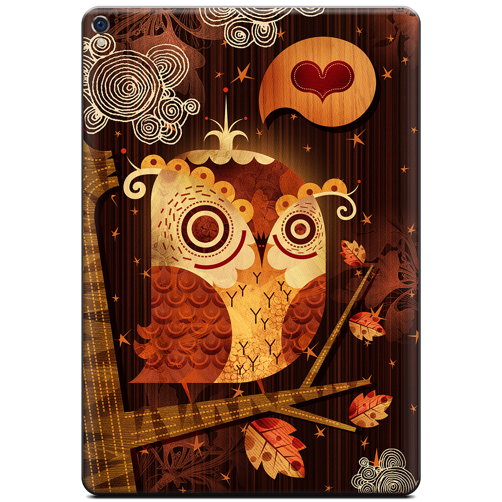 The Enamored Owl iPad Skin