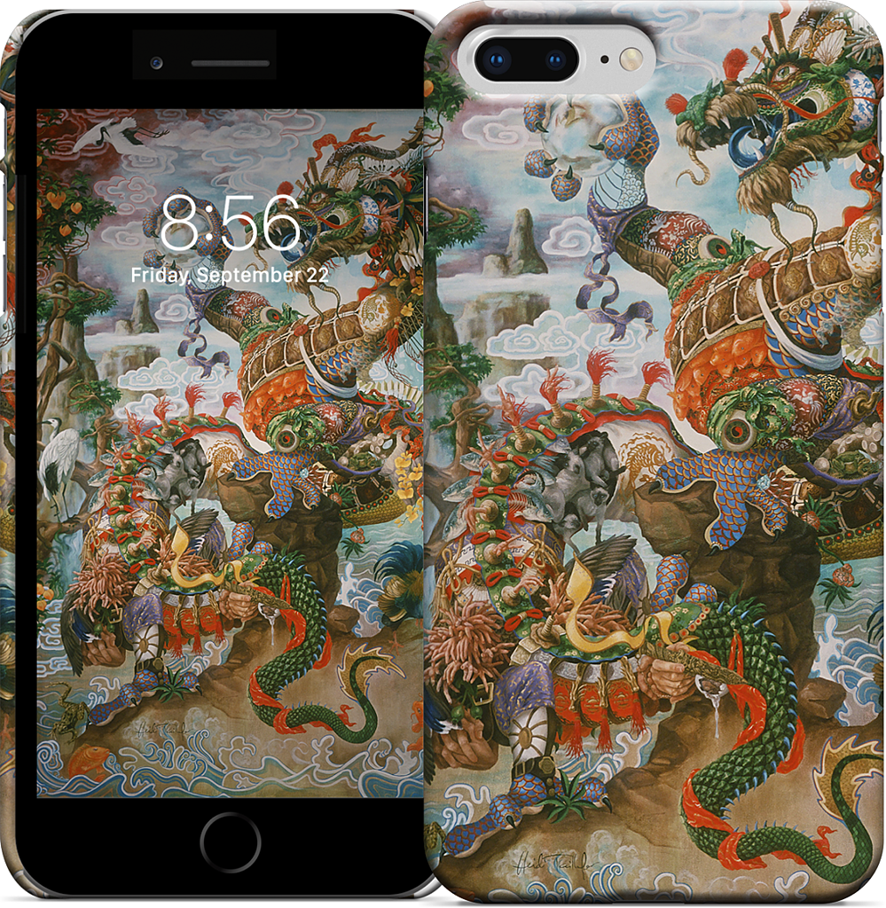 Brewing The Yangze iPhone Case