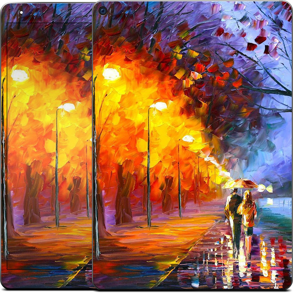 ALLEY BY THE LAKE by Leonid Afremov iPad Skin