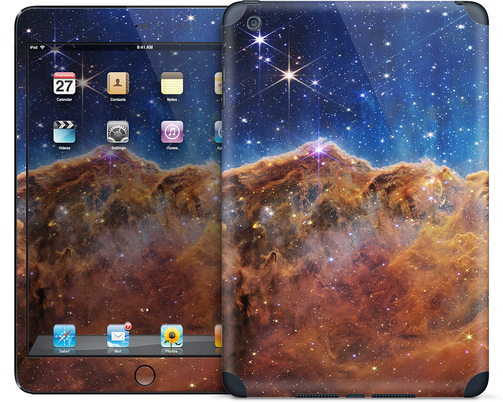 Cosmic Cliffs of Carina iPad Skin