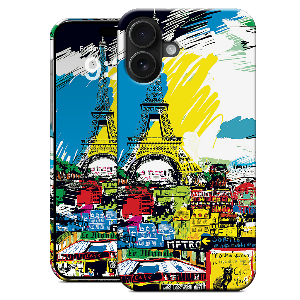 Paris Skyline iPhone Case