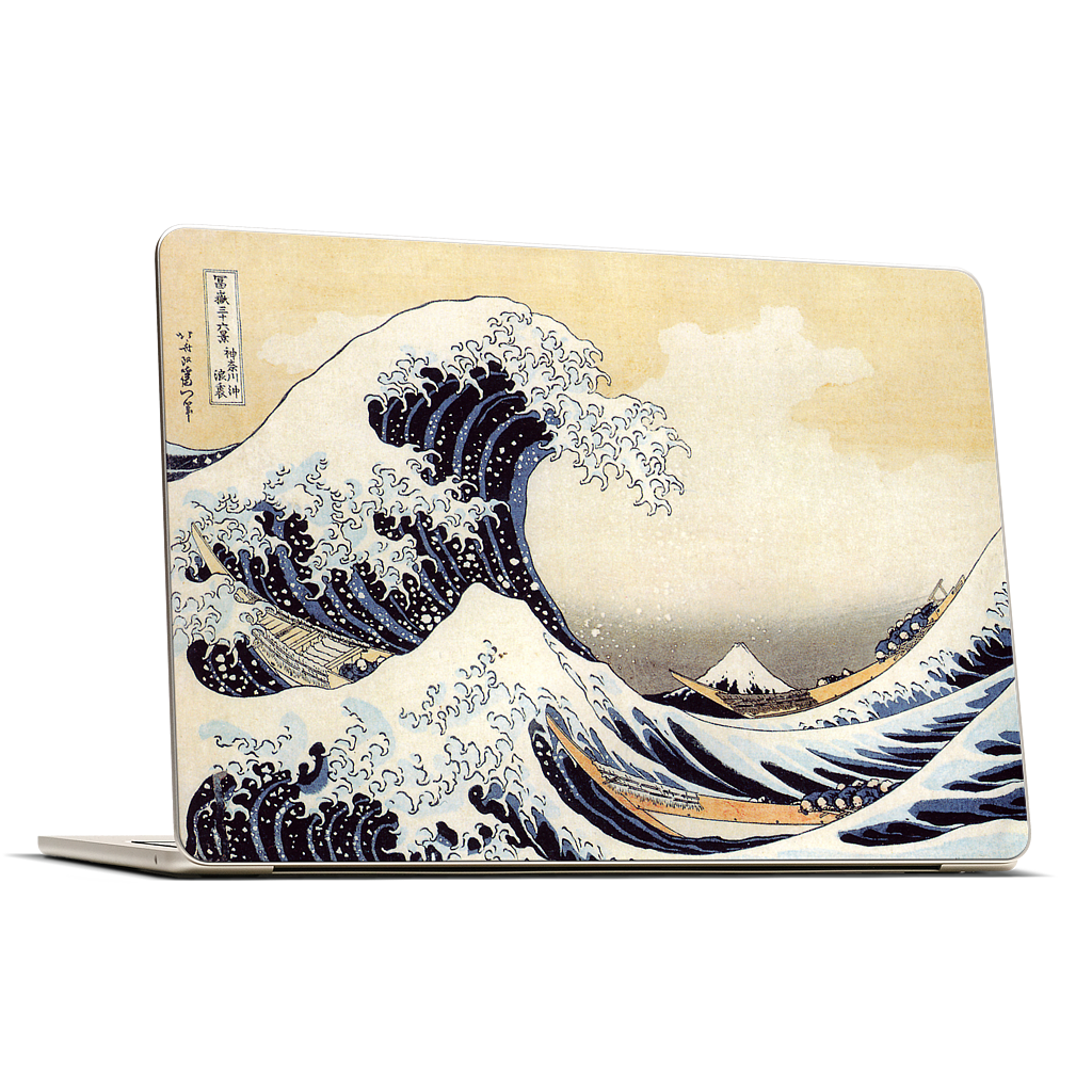 The Great Wave MacBook Skin