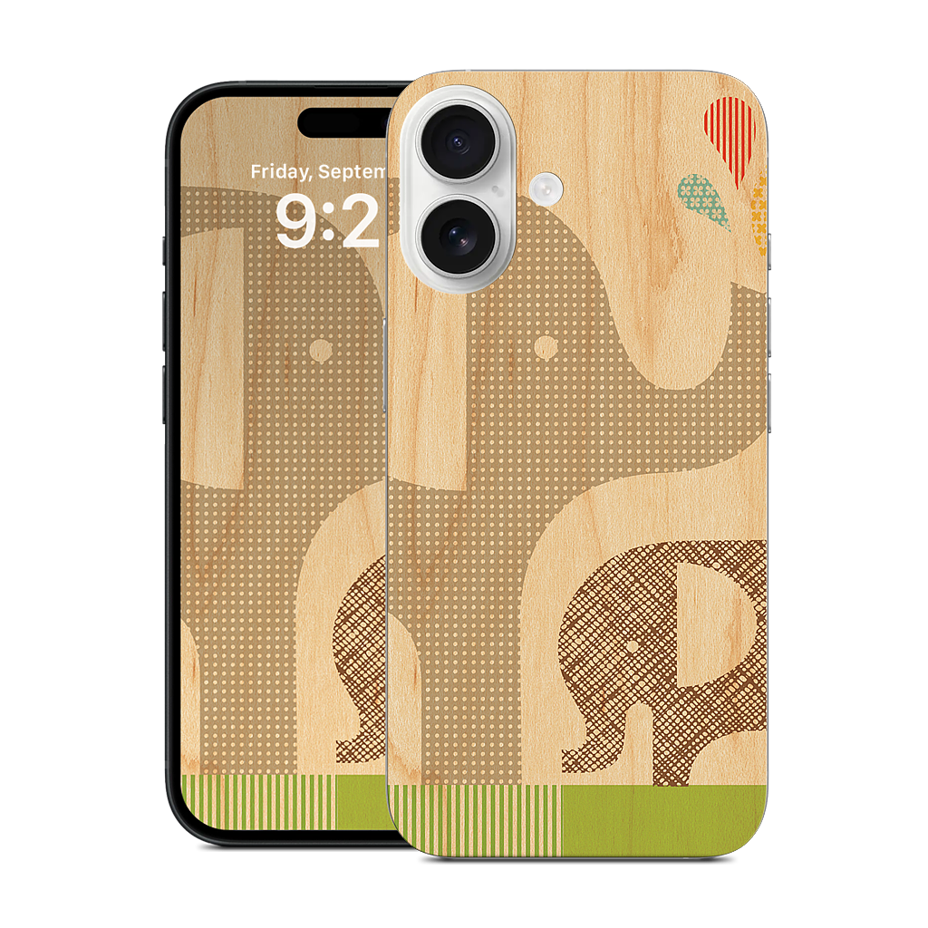 Elephant with Calf iPhone Skin