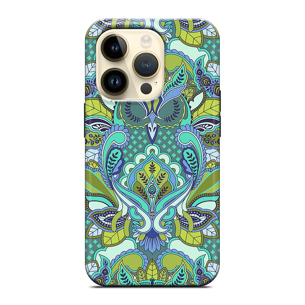 Owl Forget Me Not iPhone Case