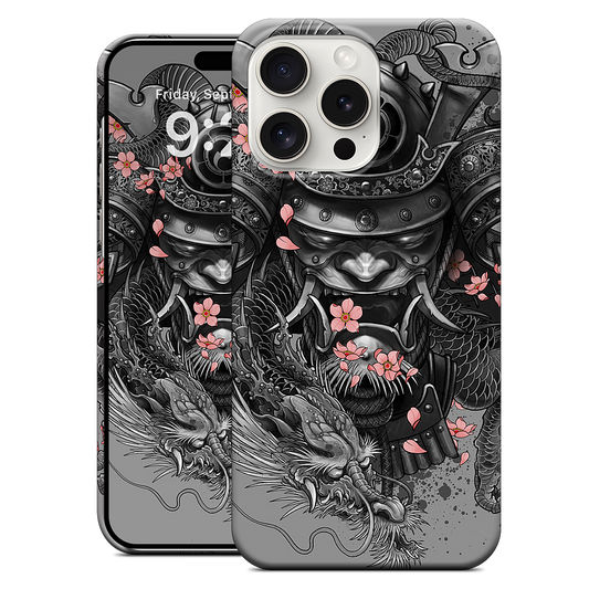 Samurai Dragon iPhone Case