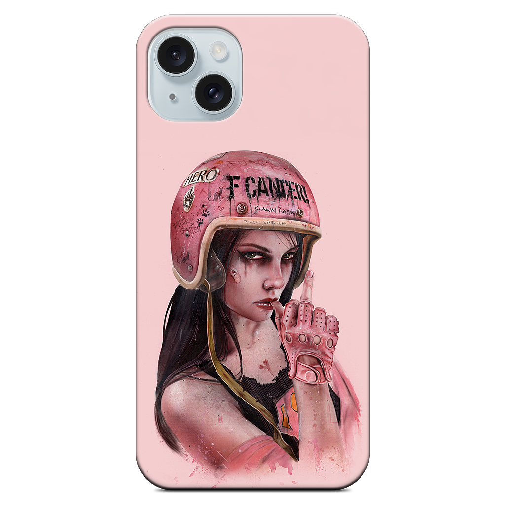 F Cancer iPhone Case