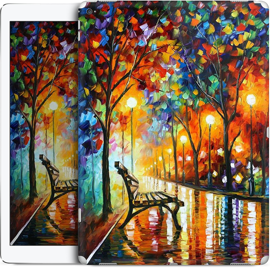 THE LONELINESS OF AUTUMN by Leonid Afremov iPad Skin