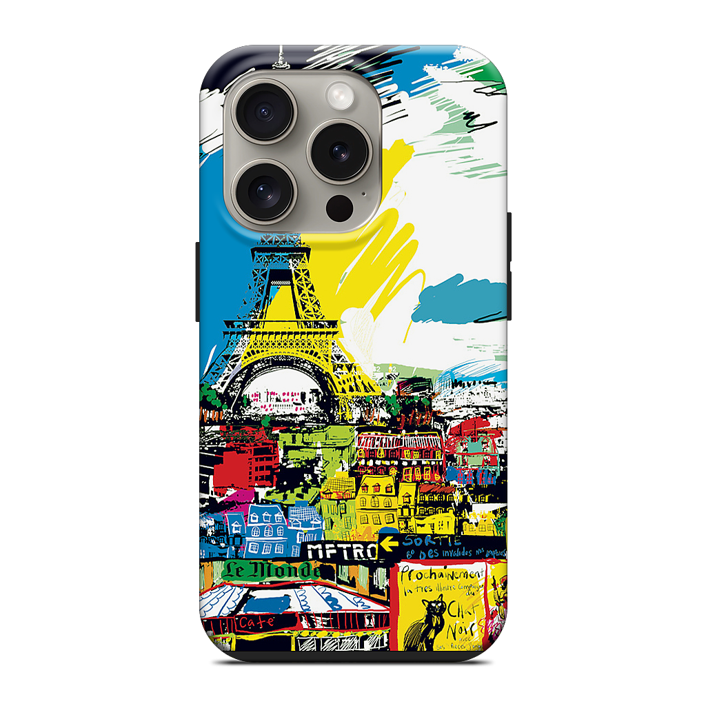 Paris Skyline iPhone Case