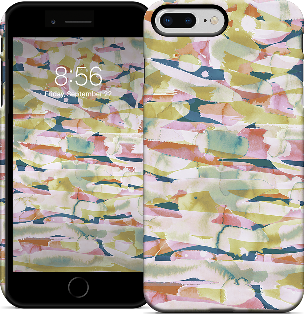 Watercolor Pastiche iPhone Case