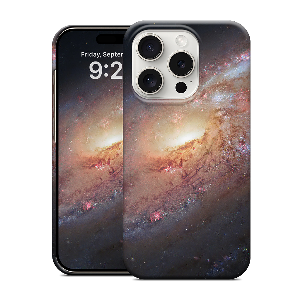 M106 Spiral Galaxy iPhone Case