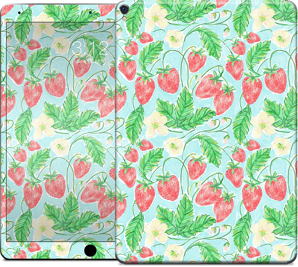 Wild Strawberries iPad Skin