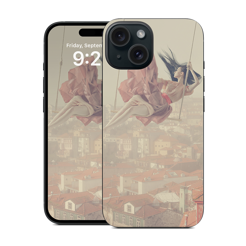 Swinging Over Oporto iPhone Skin