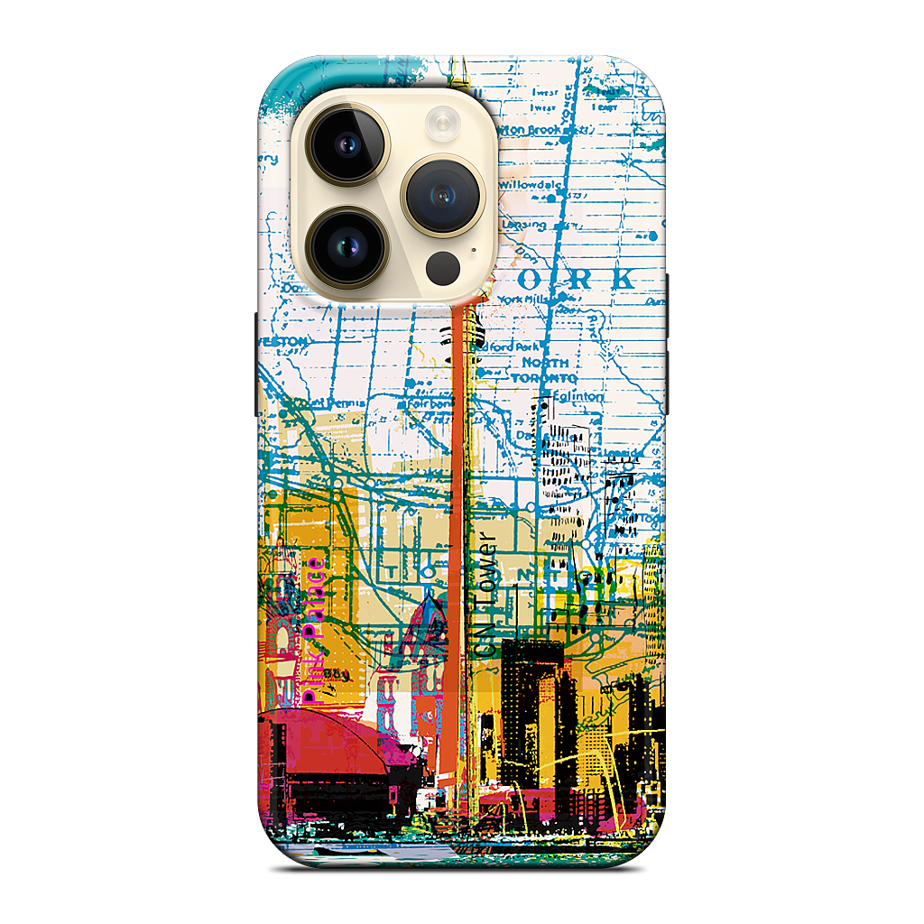 Toronto Skyline iPhone Case