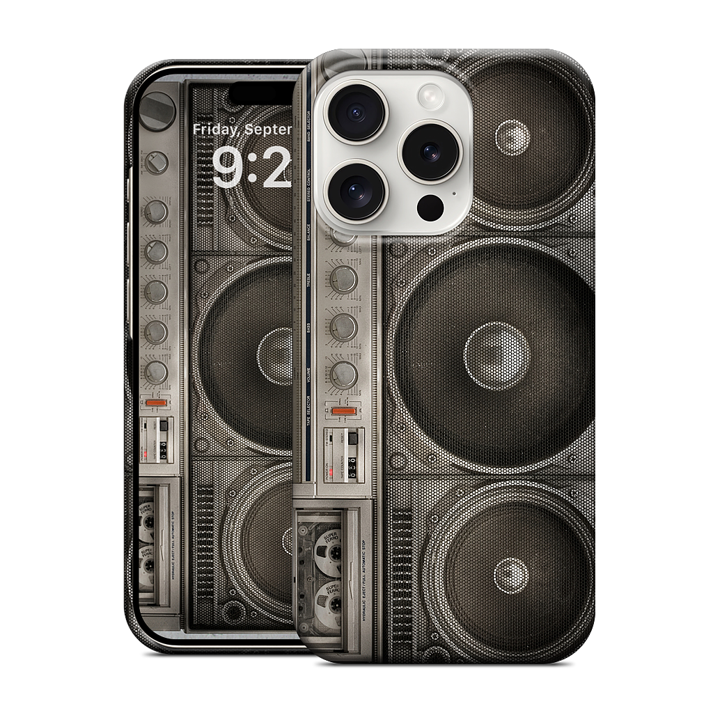 Boombox iPhone Case