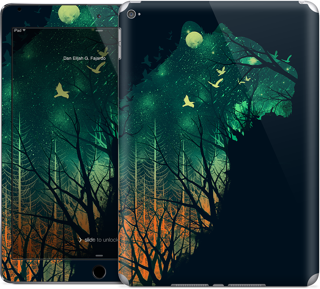 Space Tiger iPad Skin