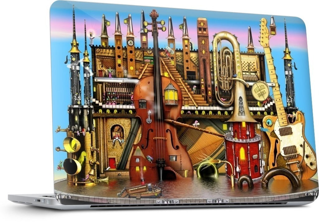 Music Castle MacBook Skin
