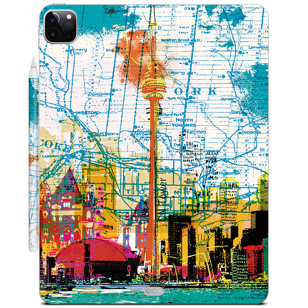 Toronto Skyline iPad Skin