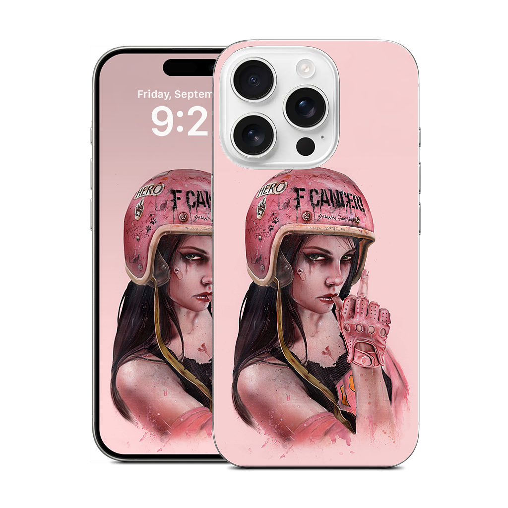 F Cancer iPhone Skin