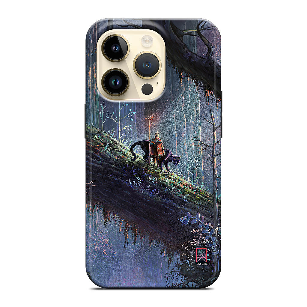 Emerging from the Deepness iPhone Case