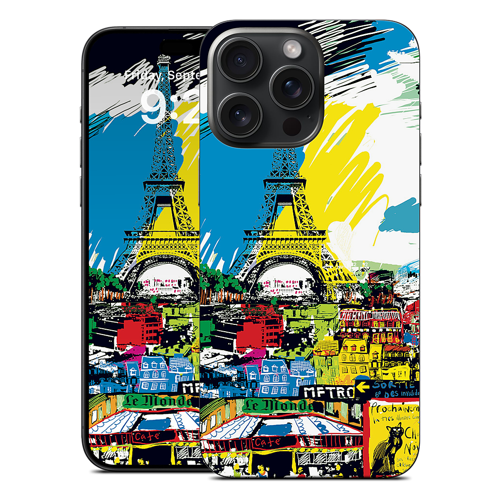 Paris Skyline iPhone Skin