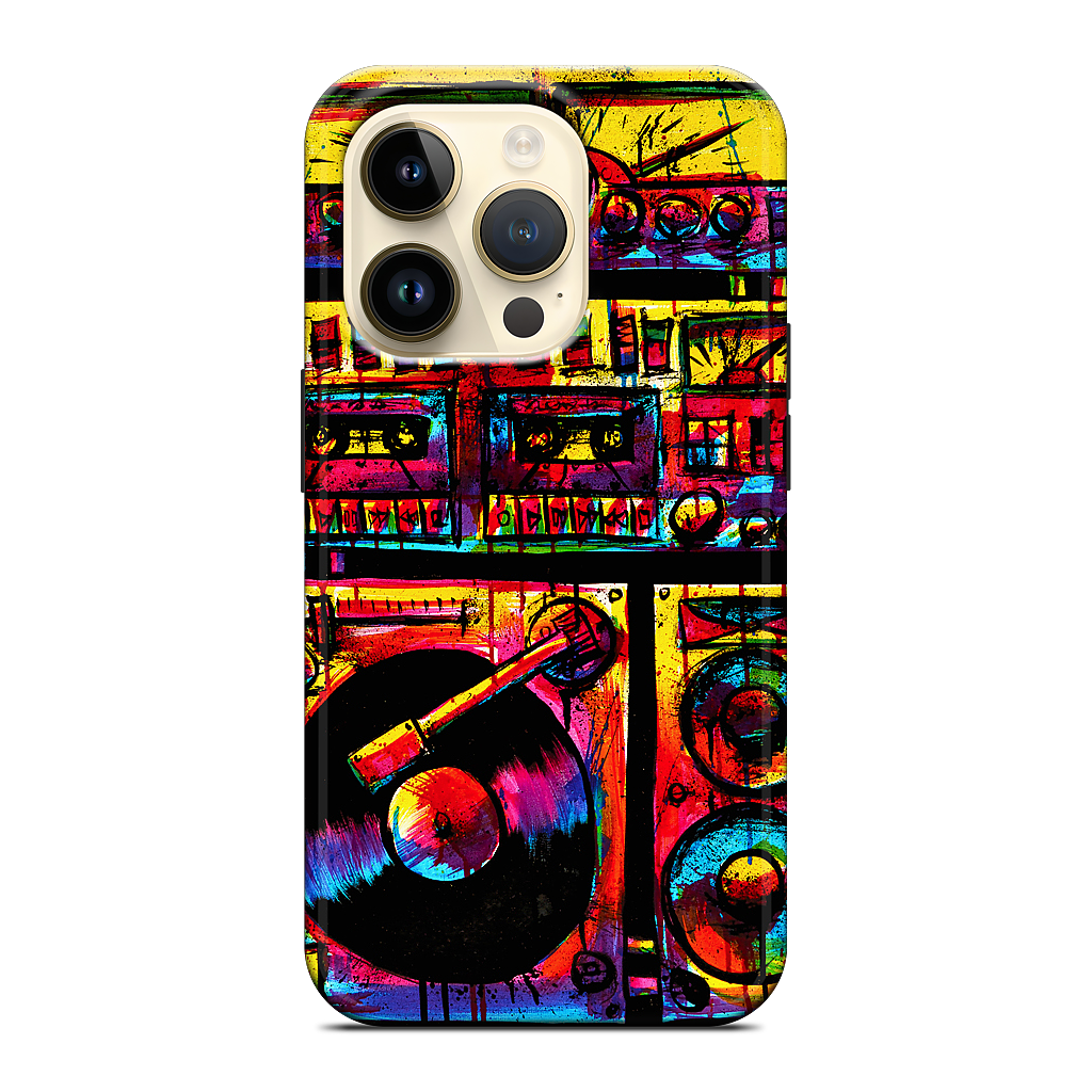 Stereo Stack 1 iPhone Case