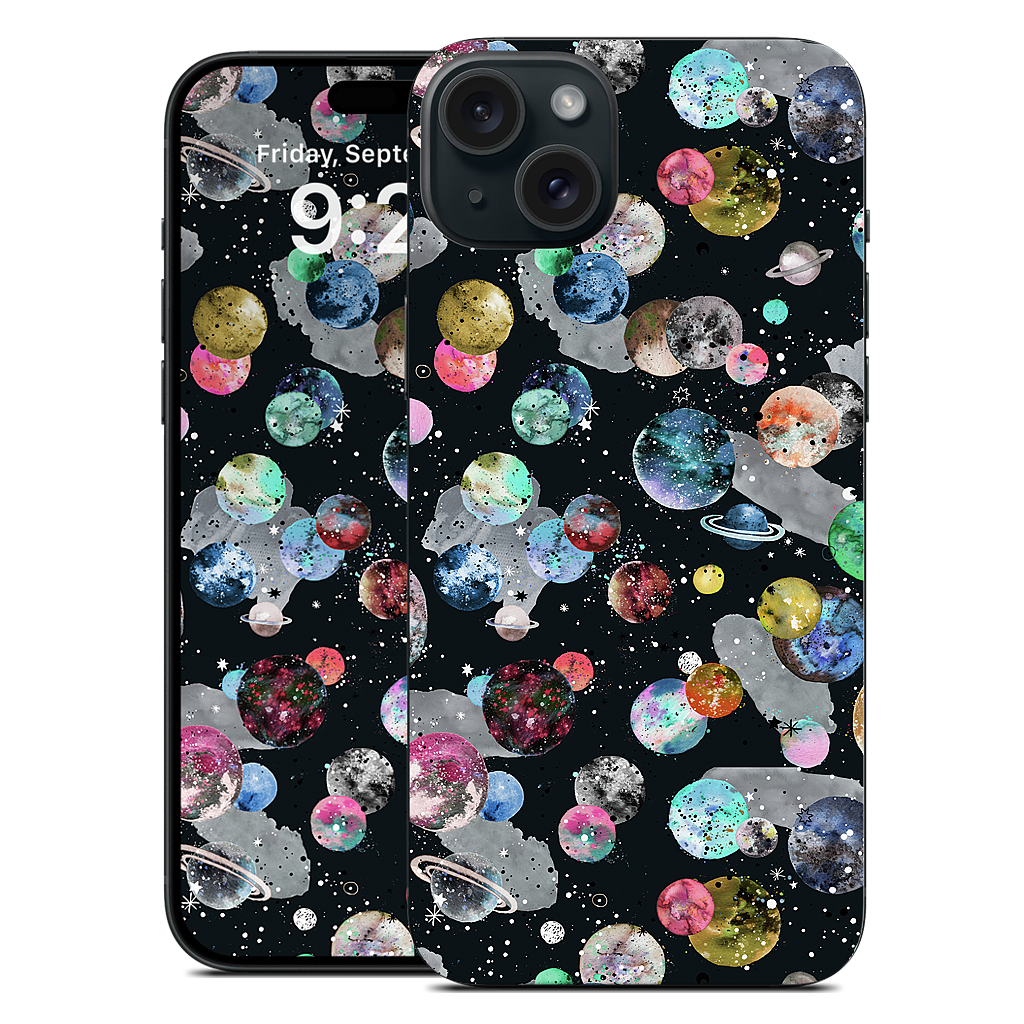 Cosmic Collage iPhone Skin