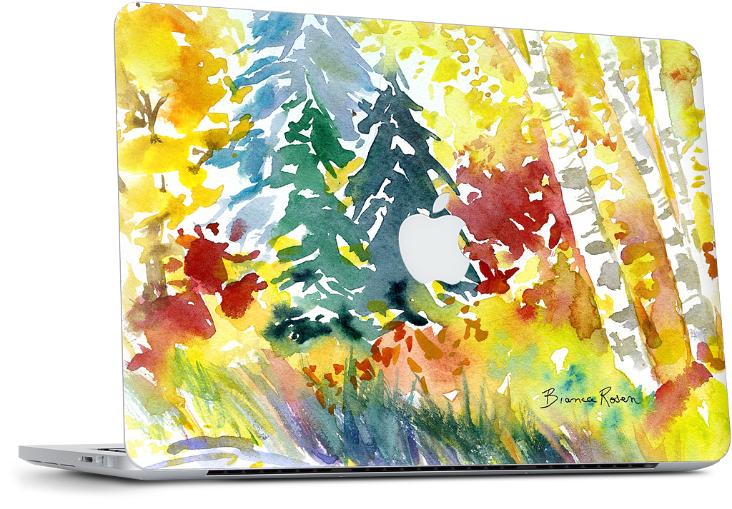 Fall Trees MacBook Skin