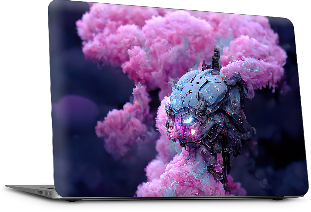 Cotton Candy Mechs MacBook Skin