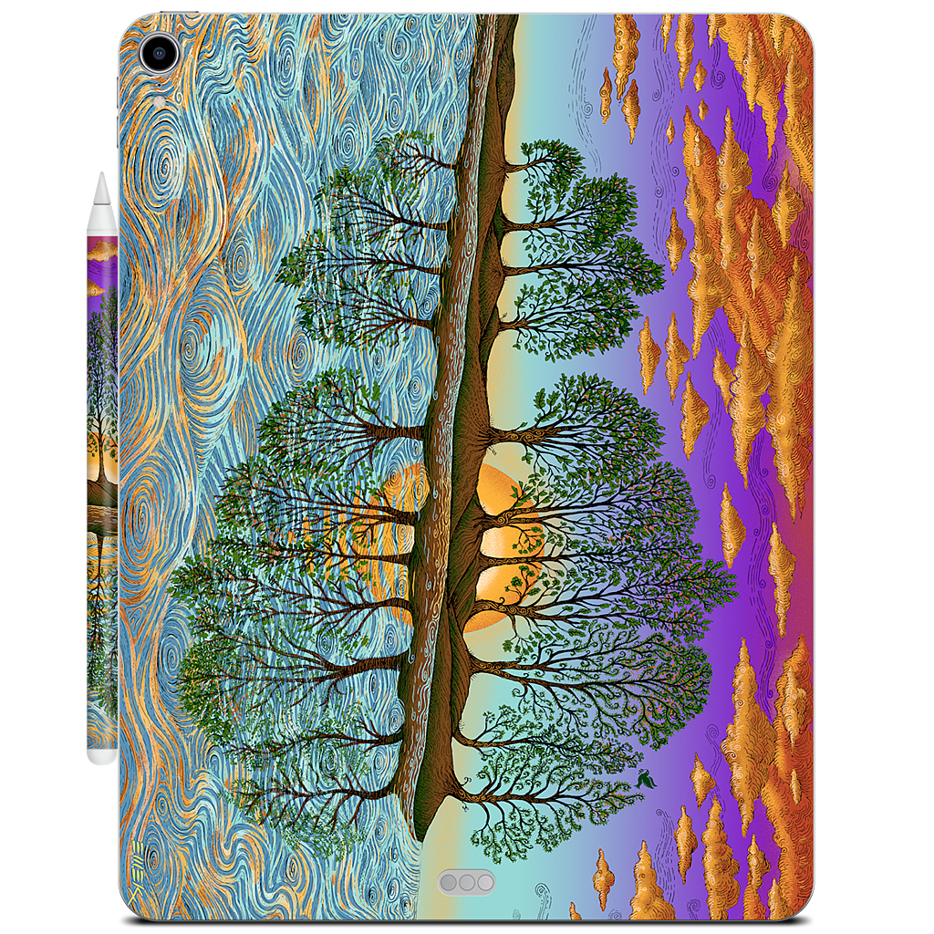 Guitar In Sea Major iPad Skin