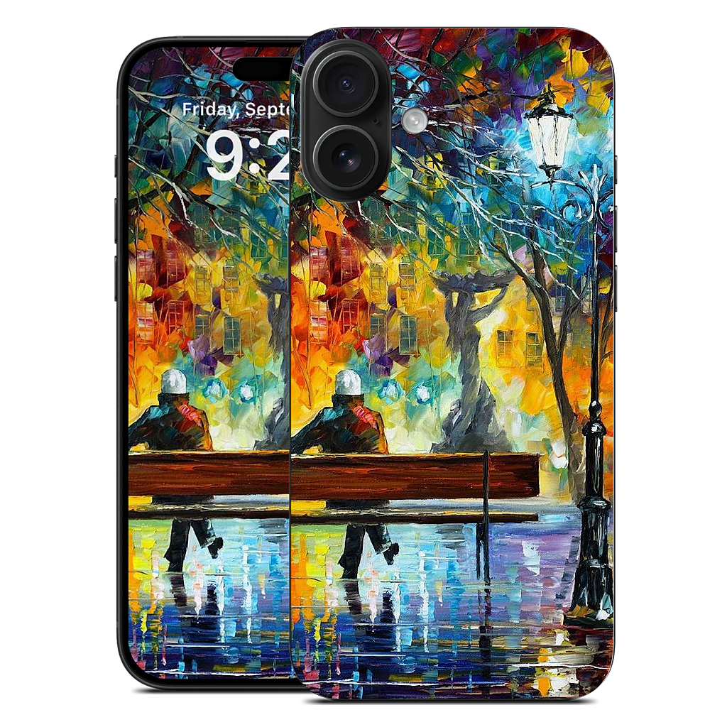 SLEEPLESSNESS by Leonid Afremov iPhone Skin